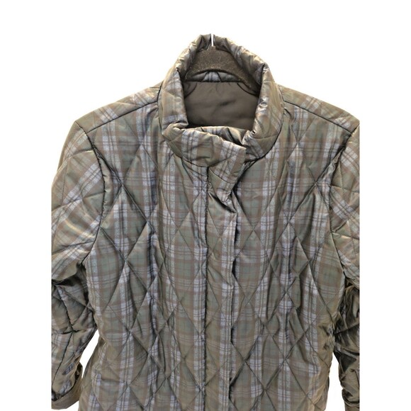 SASZOFONO Puffer Reversible Jacket Size 6 Small Quilted Warm Winter Coat - Picture 6 of 15